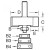 46/39X1/4TC - Bearing Guided 35mm Diameter Rebater
