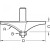 C191X1/2TC - Bearing guided hand rail 51mm radius