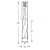 IT/2014027 - 201 BK dowel drill two flute 4mm diameter