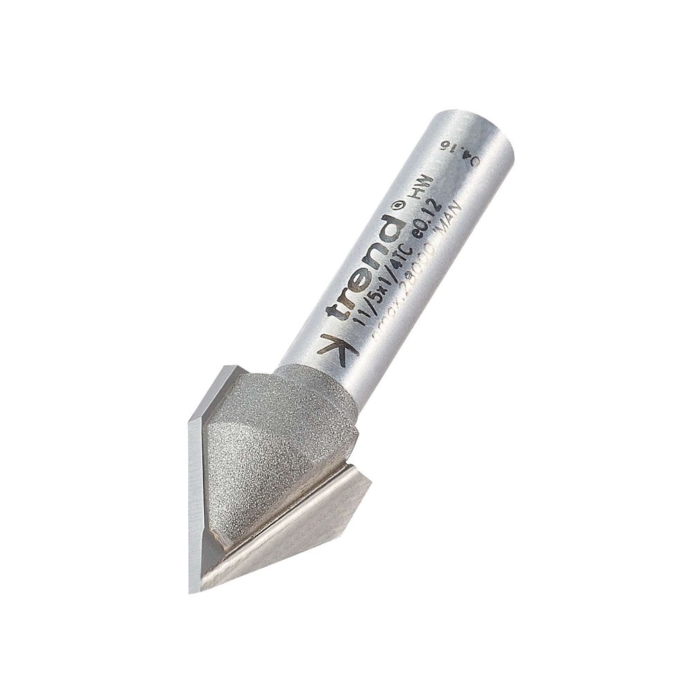 11/5X1/4TC Chamfer V groove cutter 60 degrees Trend Products Online