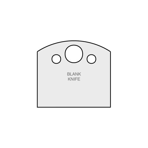 IT/ST/HSSB02 - 50mm HSS Blank (pair)