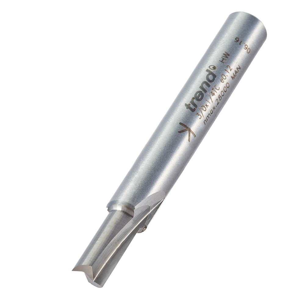 Trend 3//0X1//4TC TWO FLUTE 4.7MM DIA X 11MM CUT