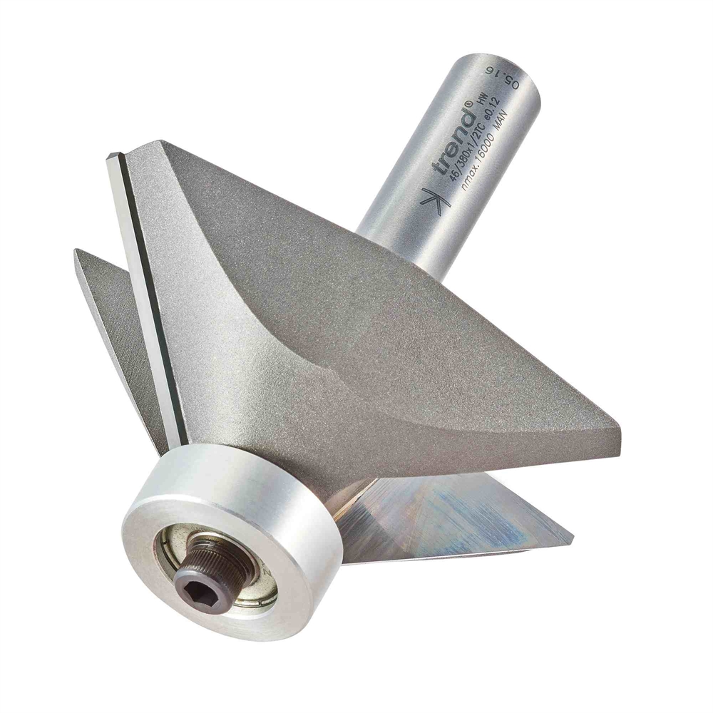 46/380X1/2TC Bearing guided chamfer cutter 45 degrees Trend