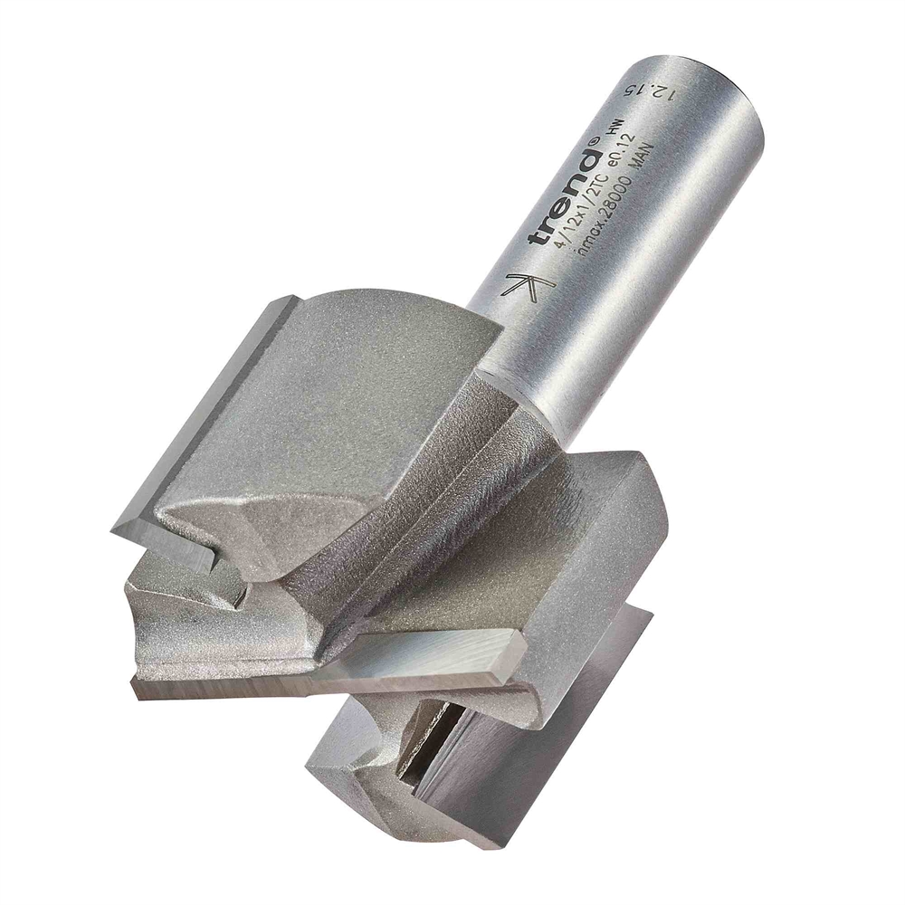 4/12X1/2TC Two flute cutter 38.1mm diameter Trend Products Online