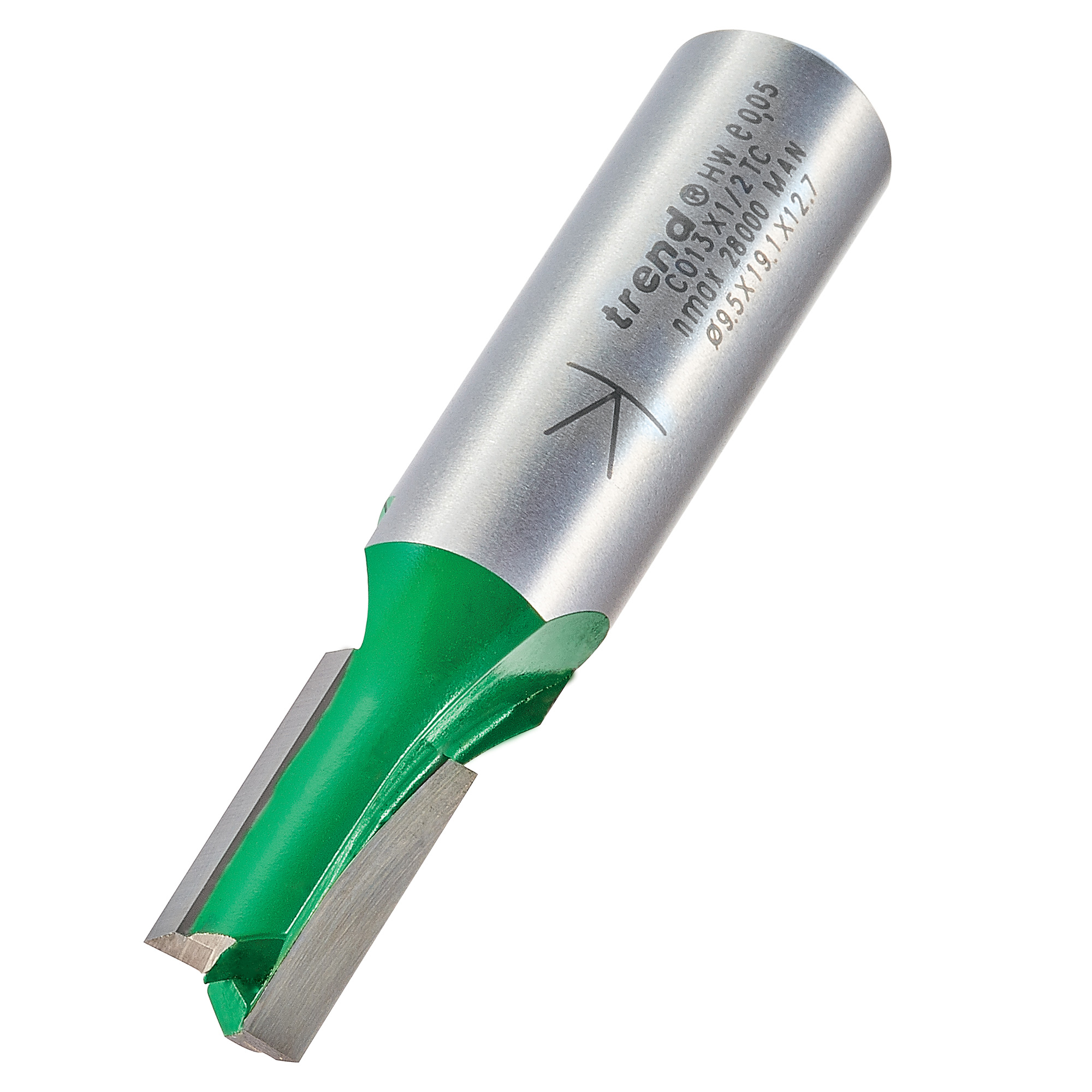 C013X1/2TC Two Flute Cutter 9.5mm diameter Trend Products Online