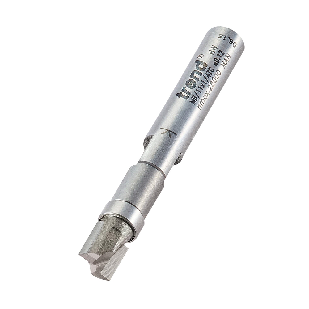 Frese 1 tagliente lappato per plastica - carburo solido - 4.0mm
