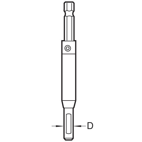 SNAP/SS/5MM Trend Snappy shelf support drill bit guide 5mm Trend