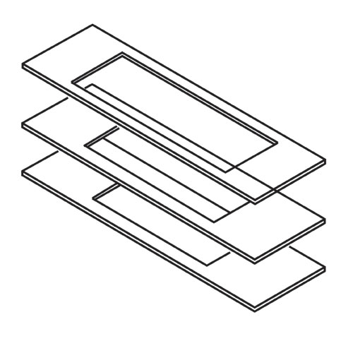 WP-LOCK/T/SET - Lock template set (16 pieces) - Trend Products Online