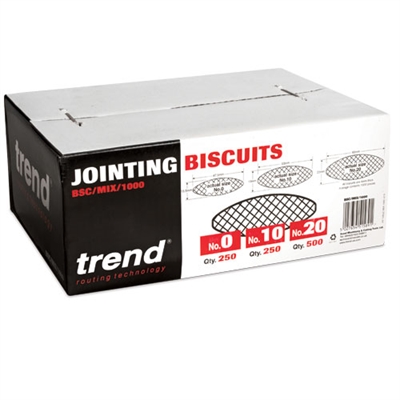 BSC/MIX/1000 - Biscuit mixed box 0 10&20 1000pcs