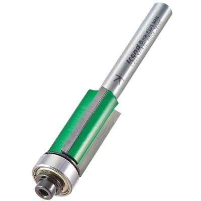C205X1/4TC - Bearing guided three flute trimmer 12.7mm diameter 25mm length