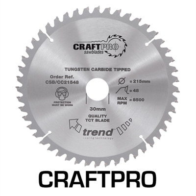 CSB/CC305108 - Craft saw blade crosscut 305mm x 108 teeth x 30mm