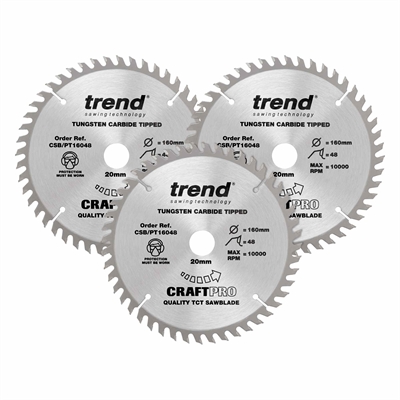 CSB/PT160/3PK - Craft saw blade triple pack
