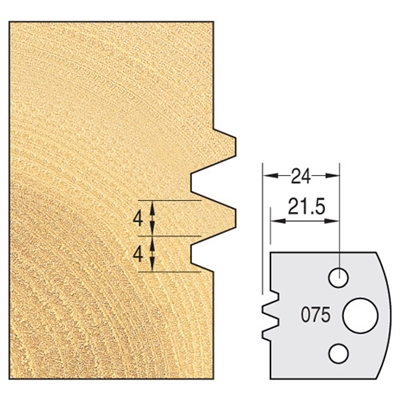 IT/3307542 - Knife 40mm x 4mm TCT (Hw) (pair)