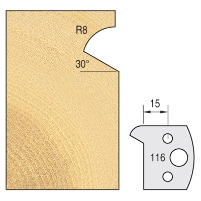 IT/3311640 - Knife 40mm x 4mm tool steel (pair)