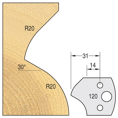 IT/3412040 - limitor 38mm x 4mm (pair)