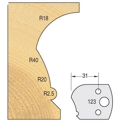 IT/3412340 - limitor 38mm x 4mm (pair)