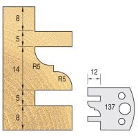 IT/3313740 - Knife 40mm x 4mm tool steel (pr)137