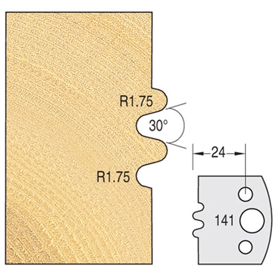 IT/3414140 - Limitor 38mm plate blank (pr) 141