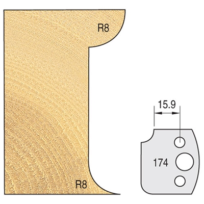 IT/3317440 - Knife 40mm x 4mm tool steel (pair)
