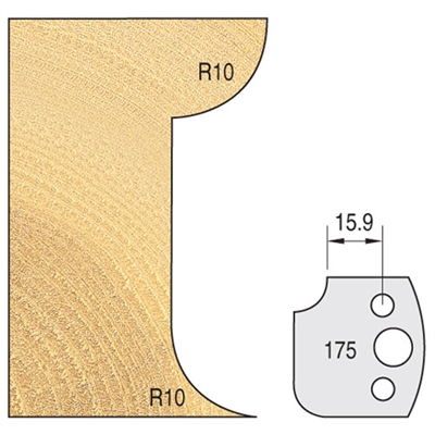 IT/3317540 - Knife 40mm x 4mm tool steel (pair)
