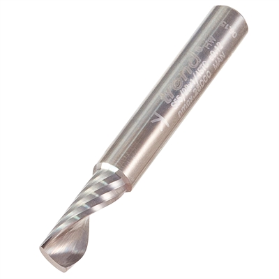 S55/22X1/4STC - Aluminium single flute upcut spiral 6.3x15.9mm
