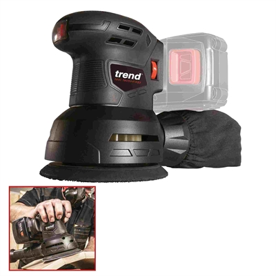 T18S/ROS125B - 18V RANDOM ORBITAL SANDER125MM BARE