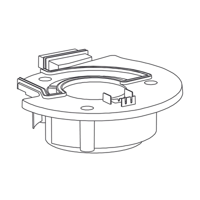 WP-T35/016 - Upper motor housing T35