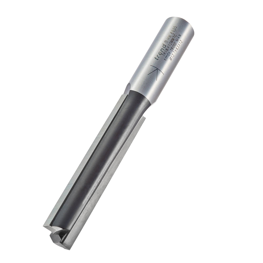 TR18X12MMTC - Two flute cutter 12.7mm diameter