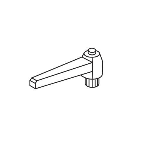 WP-LOCK/05 - Lock Jig adjustable lever M8